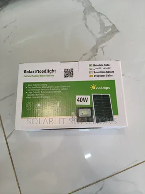 40w Solar Led Floodlight – Powerful Security Light With Solar Panel