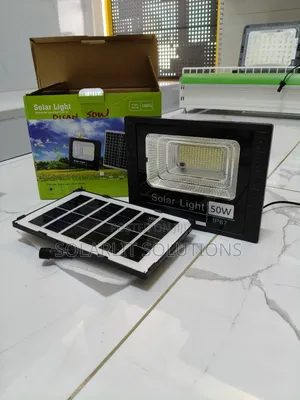 Powerful 50w Solar Floodlight for Garden and Yard