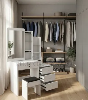 Dressing Desk With Sliding Mirror
