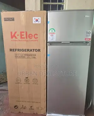 Klec 206 Litres Double Door Refrigerator