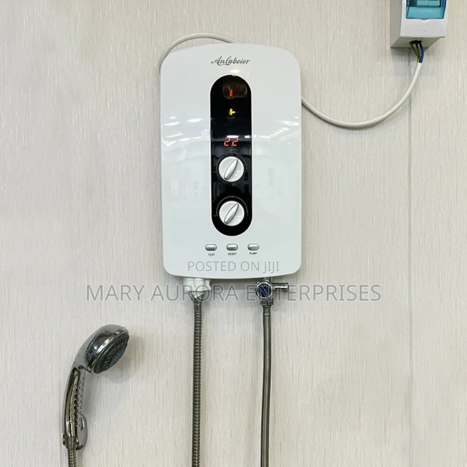 Instant Water Heater With Pump