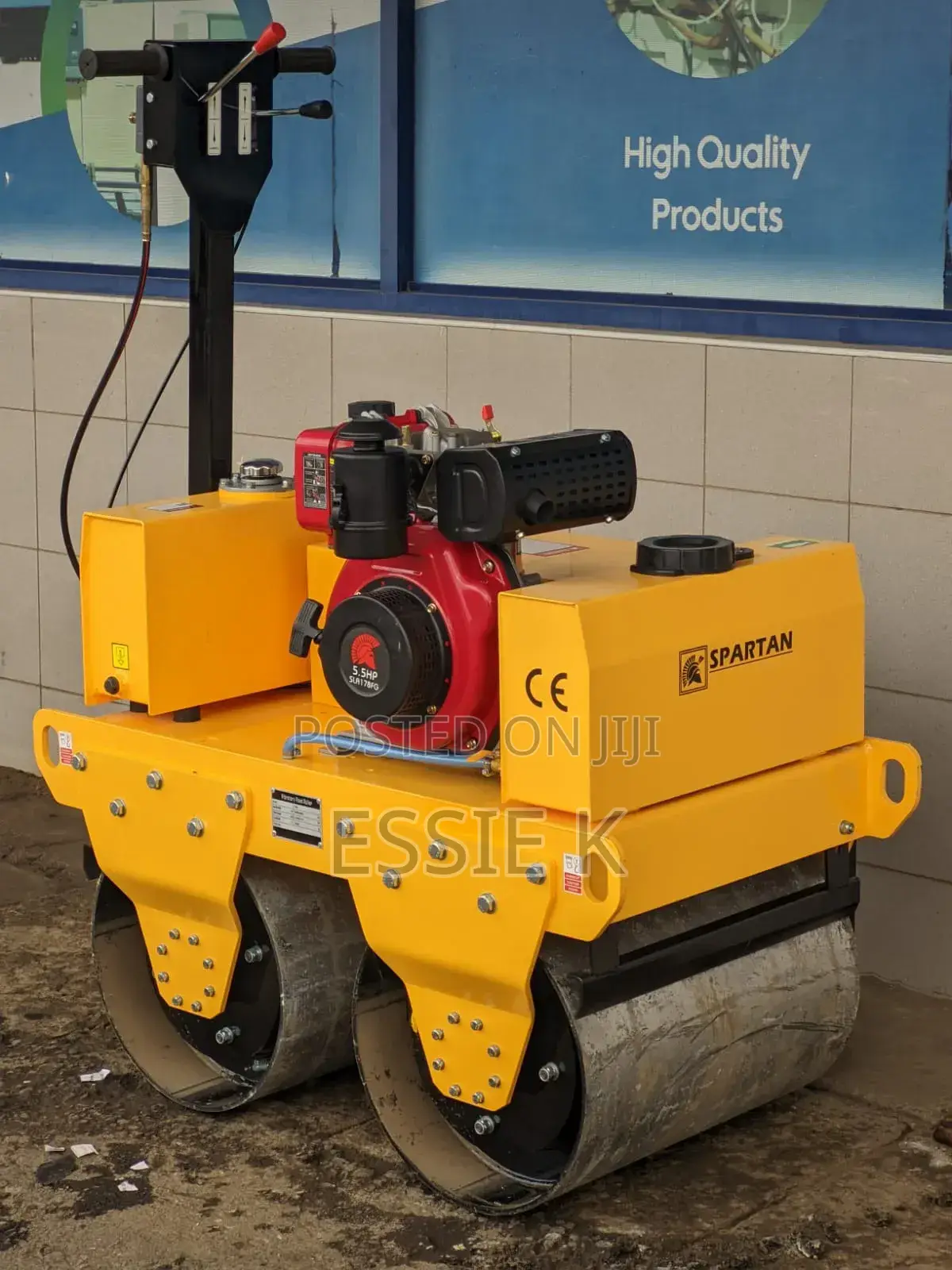 Diesel Powered Double Drum Roller