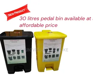 30 Litre Step-on Pedal Bin – Durable, Hygienic Easy-Clean Waste Bin