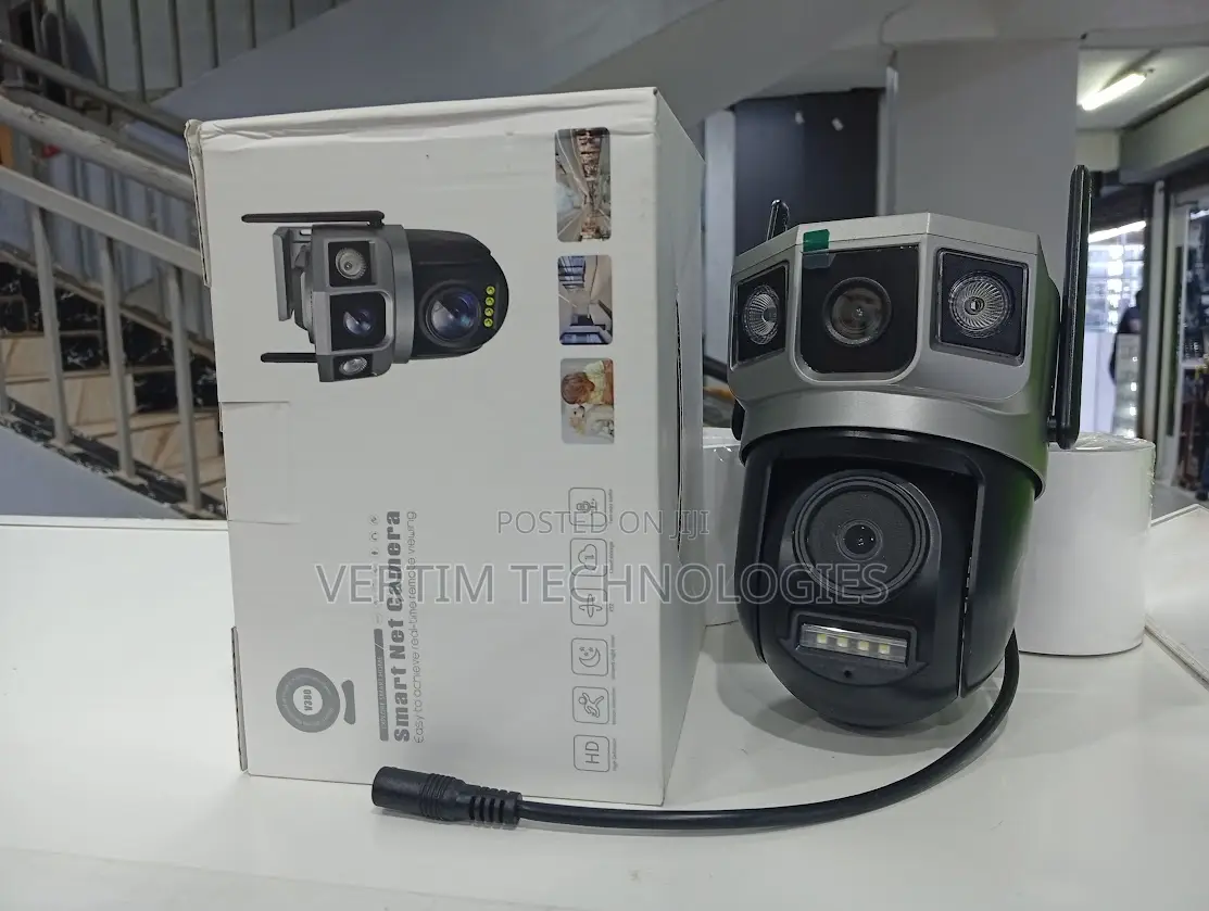 Wifi Dual Lens Wireless PTZ V380pro CCTV Camera 4mp Security Camera