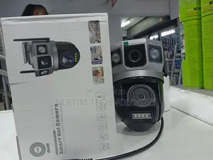 V380 Dual Lens Wall Mounted Wifi Nanny Camera 2way Audio