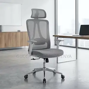 White Ergonomic Orthopedic Mesh Office Chair