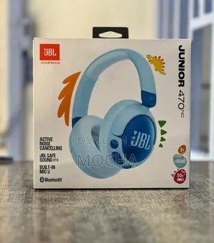 JBL Junior 470nc Noise-Canceling Wireless Over-Ear Kids Headphones