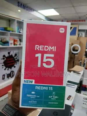 New Xiaomi Redmi 15 128 GB Black