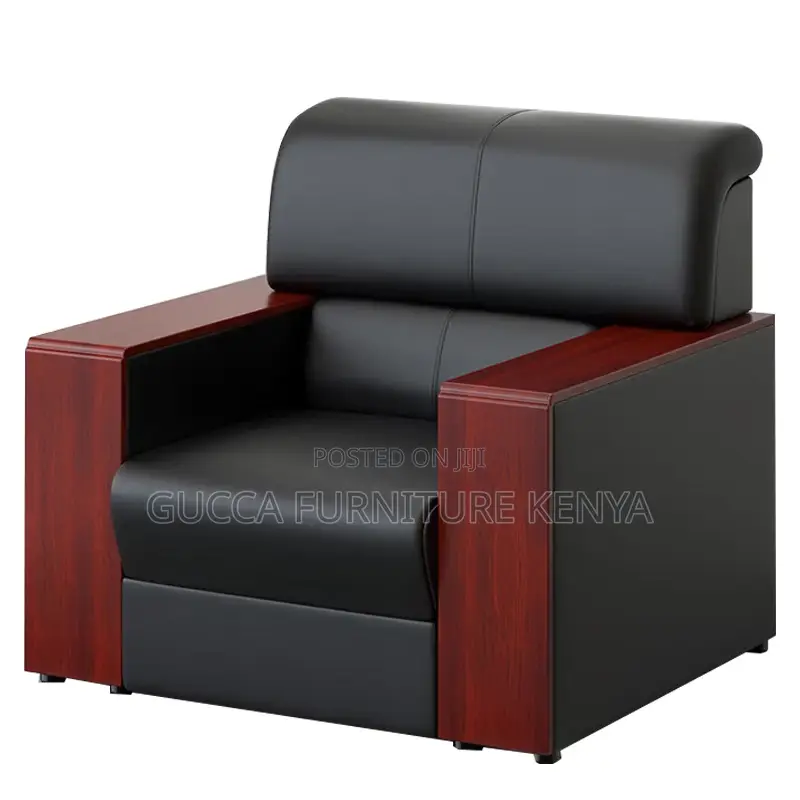 Imported 5-Seater Leather Reception Sofa Set