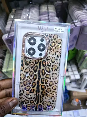 McEy iPhone 16 Pro Max Leopard Cheetah Protective Women Girls Men Case
