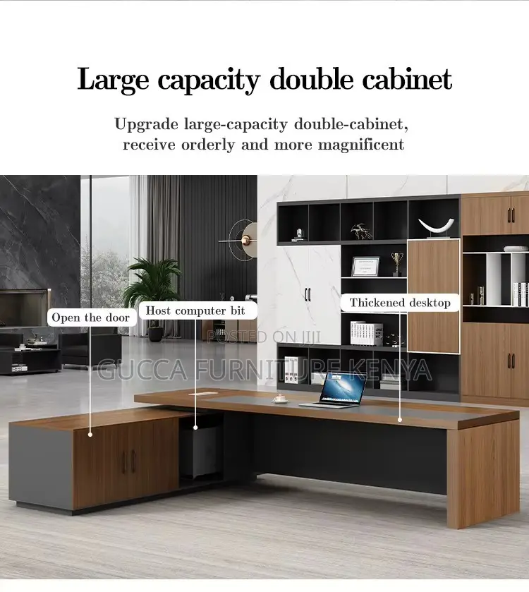 Modern 1.8m Boss L-Shaped Office Executive Table