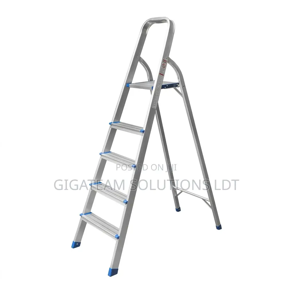 5 Step Aluminium Household Step Ladder