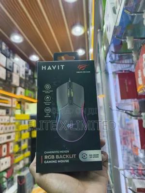 Havit Gamenote Ms1029 RGCB Backlight Gaming Mouse