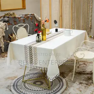 Cotton Linen Table Cloth140*220cm