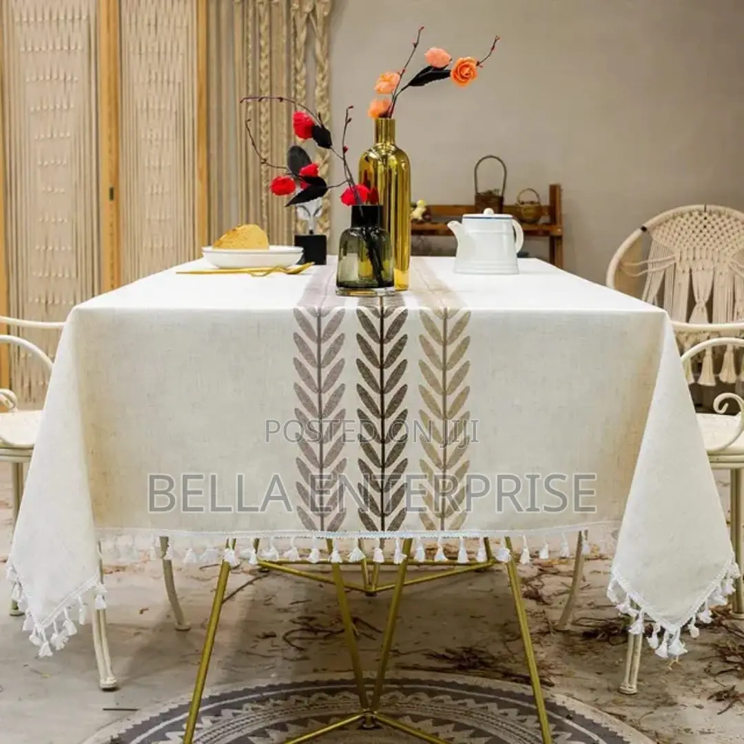 Cotton Linen Table Cloth140*220cm