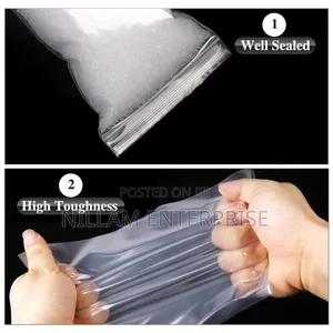 Heavy Guage Reusable Ziplock Bags.25 Pc