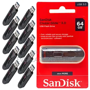 Sandisk Cruzer Glide Usb 3.0 64gb Flash