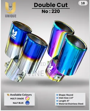 Double Exhaust Pipe
