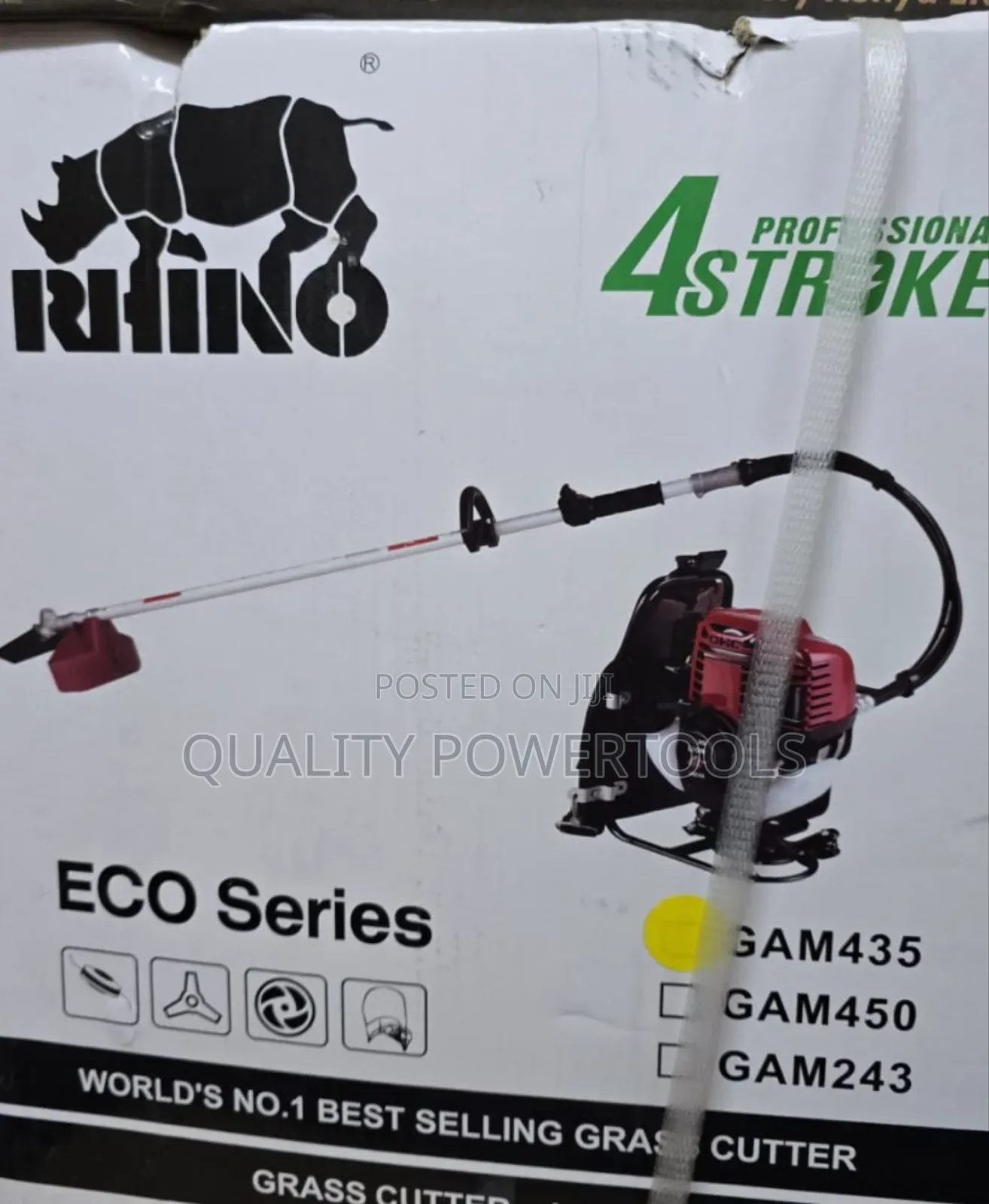 Rhino Back Pack 4stroke Brush Cutter/Grass Cutter
