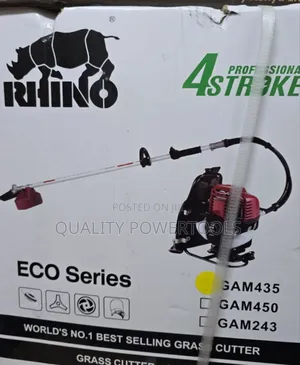 Rhino Back Pack 4stroke Brush Cutter/Grass Cutter