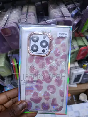 Ankell Cheetah Print Phone Case Compatible With iPhone 15 Pro Max
