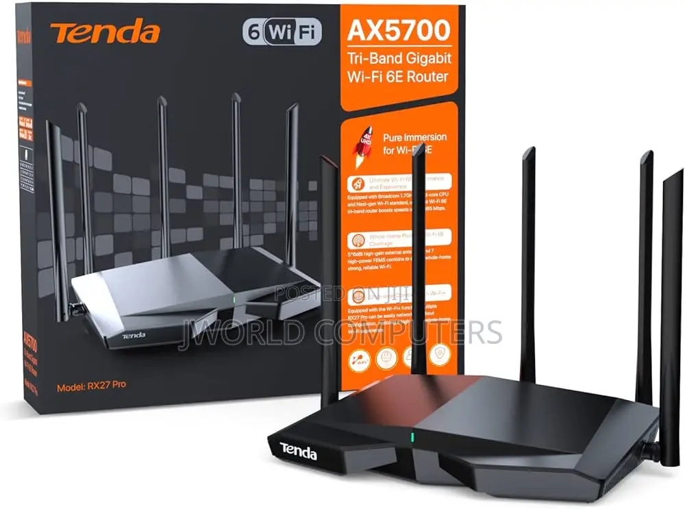 Tenda Router F6 Available Now 4 Antennas