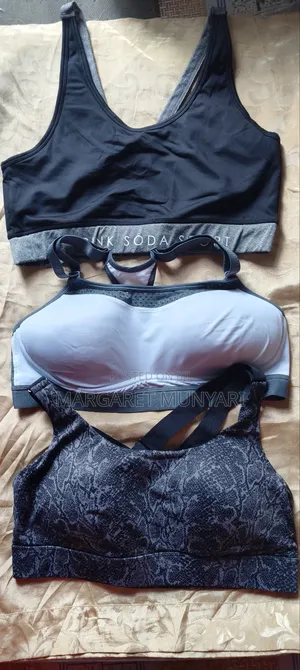None Padded Gym Bras