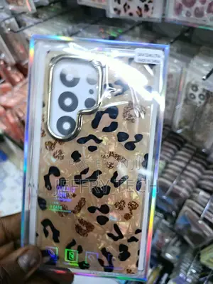 Kang Samsung Galaxy S24 Ultra Printed Pattern Cute Cheetah Phone Case