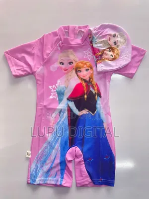 Swimming Costume Girls Size: Xl Age: 5-6 Years