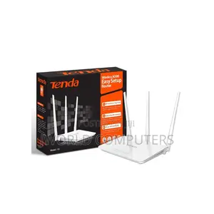 Tenda Wireless N300 Router F3 Easy Setup Router Wifi 3 Anten