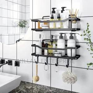2pcs Shower Caddy Shelf/Bathroom Organizer*
