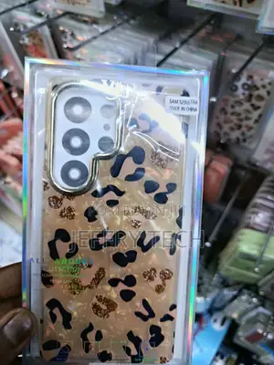 Cazik Samsung Galaxy S25 Ultra Leopard Cheetah Print Case-Brown