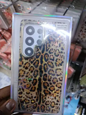 Anghar Samsung Galaxy S25 Ultra Pattern Cute Cheetah Phone Case