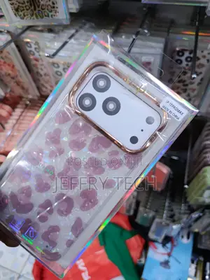Fonha iPhone 17 Pro Max Leopard Cheetah Print Phone Case -Pink