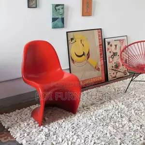 Dining Chairs; Pantone Modern Red Classics Dining Chairs