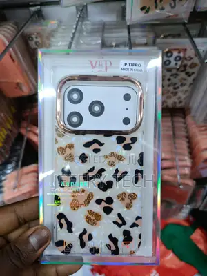 Ndcom for iPhone 17 Pro Leopard Texture Pattern Printed Case