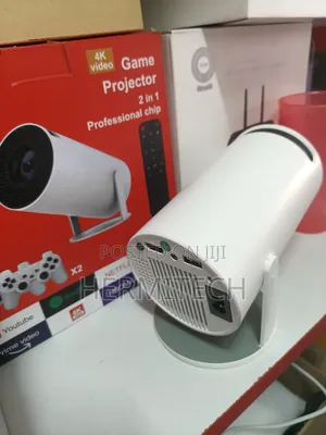 Cylindrical Shape Projector Hdmi Usb Sd Slots Wifi Smart LCD Projector