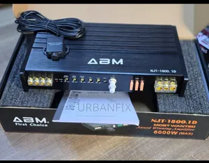 6000watts Powerful Abm Monoblock (1800watts RMS Power) With Bass Knob