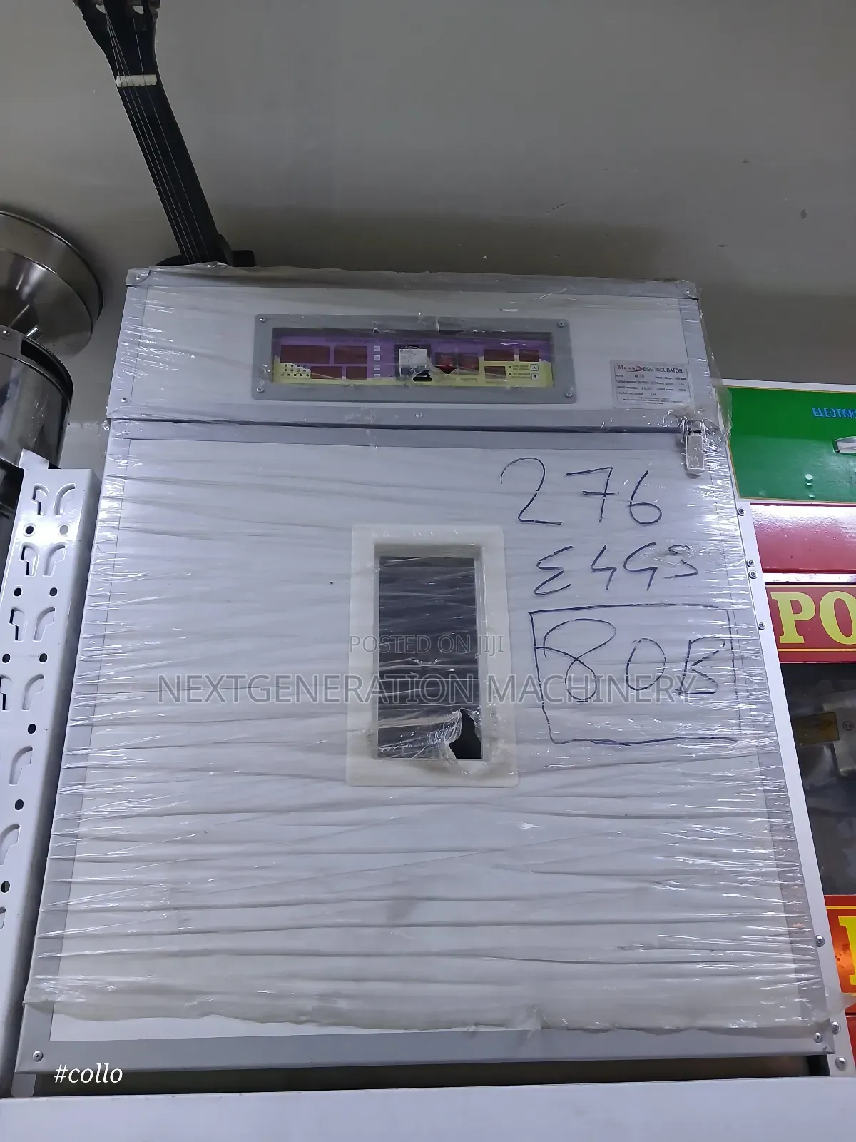 Commercial Automatic Egg Incubator