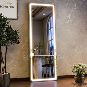 Led Mirror With 3 Lights With a Stand (160*50)