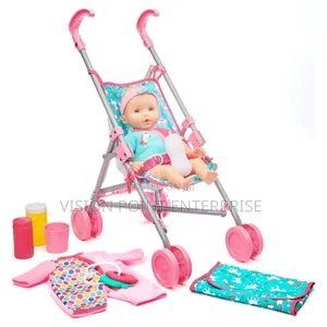 Kids Toy Doll Stroller