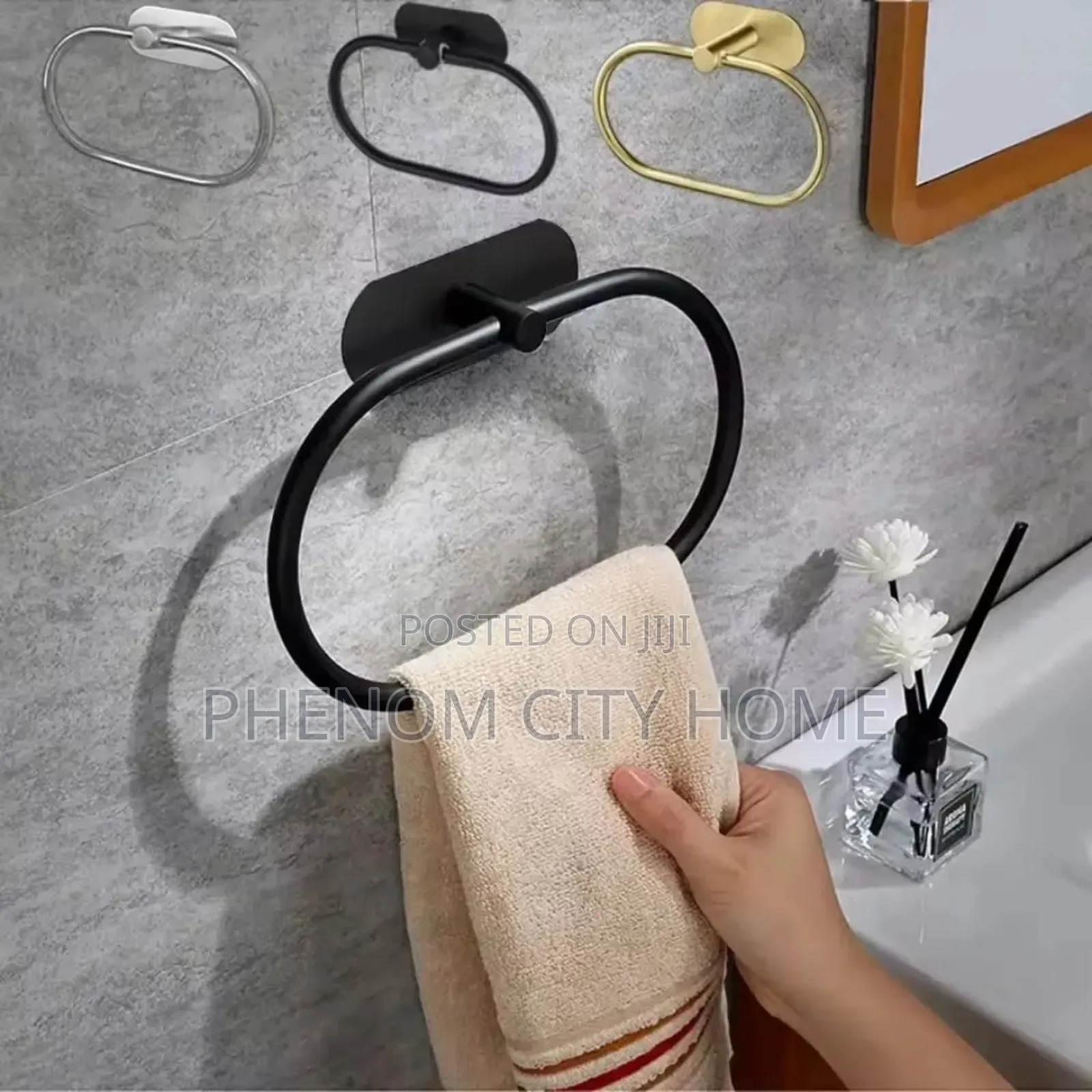 Modern Wall Mounted Towel Holder