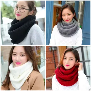 Warm Knitted Woolen Scarf