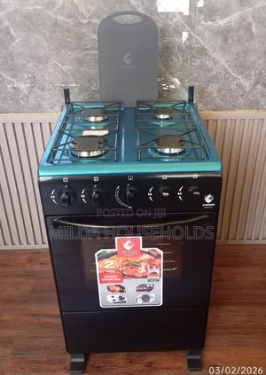 50×55 Euroken Full Gas Standing Cooker.