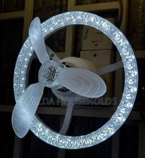 Led Ceiling Fan Light That Combines a Fan.