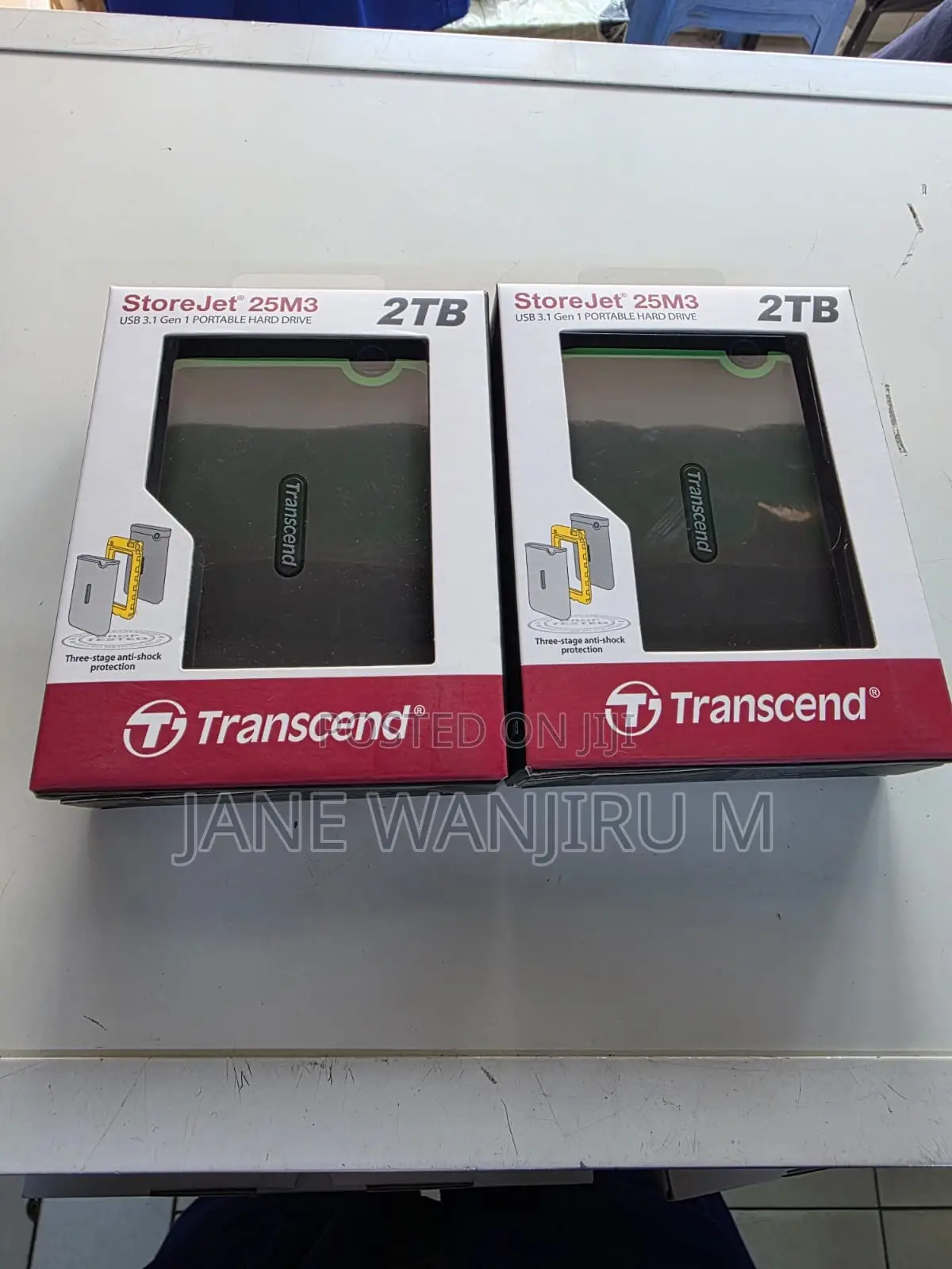 N4w Transcend External HDD 2tb – Iron Grey