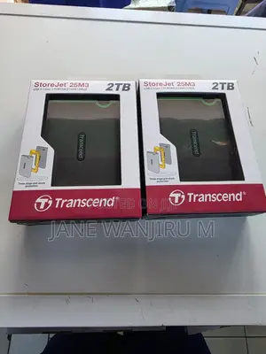 N4w Transcend External HDD 2tb – Iron Grey