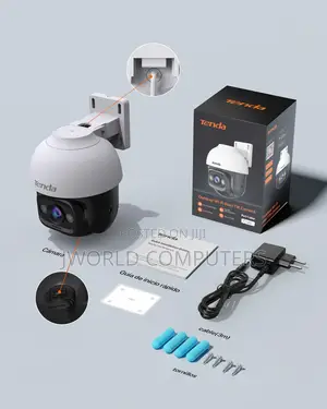 Tenda Ch3 1080p Outdoor Wi-Fi Pan/Tilt Camera
