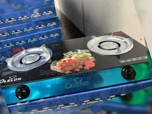 2 Burner Glass Top Gas Cooker –