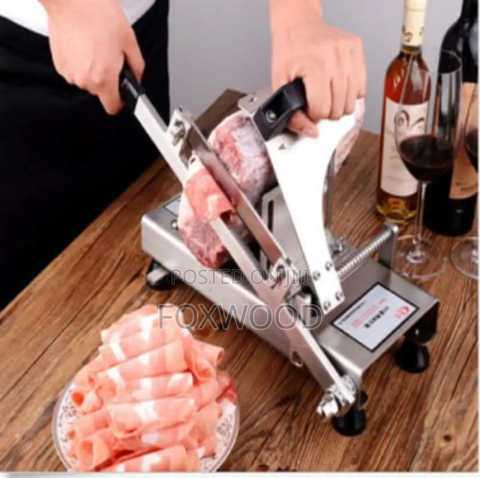 Heavy Duty Stainless Steel Manual Meat Slicer